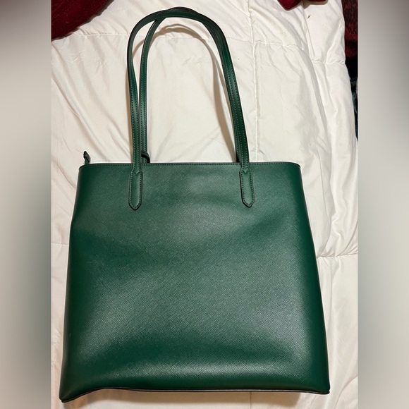 Kate Spade- deep jade green ‘Brynn’ tote bag w/bow. VGC. - Picture 3 of 6